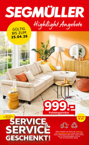 Segmüller Prospekt - Segmüller Polstermöbelfabrik