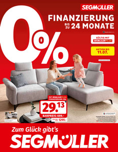 Segmüller Prospekt - Segmüller Polstermöbelfabrik