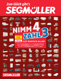 Segmüller Prospekt - Segmüller Polstermöbelfabrik - Seite 1