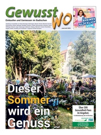 Verlagsbeilage Prospekt - Gewusst Wo Juni/Juli 2025