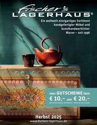 fischer’s lagerhaus Prospekt - Angebote ab 23.10.