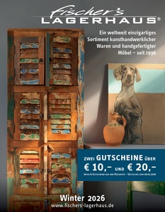 fischer’s lagerhaus Prospekt - Angebote ab 16.01.