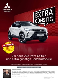 Auto Lindemann Prospekt - Der neue ASX Intro Edition