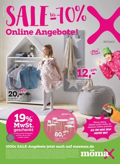 mömax Prospekt - SALE bis -70% Online Spezial Angebote!