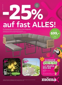 mömax Prospekt - -25% auf fast ALLES!