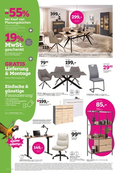 mömax Prospekt - 19% Mwst. geschenkt auf viele Möbel
