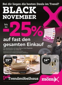 mömax Prospekt - Black November 2025
