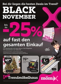 mömax Prospekt - bis zu -25% auf fast den gesamten Einkauf