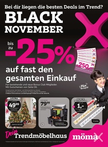 mömax Prospekt - bis zu -25% auf fast den gesamten Einkauf