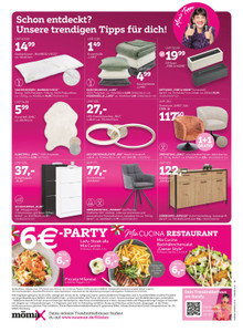 mömax Prospekt - -25% auf viele Möbel für bestehende und neue Bonus Club Mitglieder