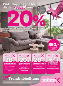 mömax Prospekt - Pink Shopping Bonus