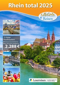 Medienhaus Aachen Prospekt - Rhein total 2025