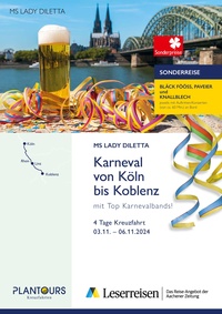 Medienhaus Aachen Prospekt - Karneval von Köln bis Koblenz 2024