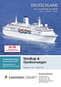Medienhaus Aachen Prospekt - Nordkap & Fjordnorwegen