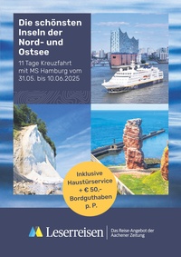 Medienhaus Aachen Prospekt - Die schönsten Inseln der Nord- und Ostsee