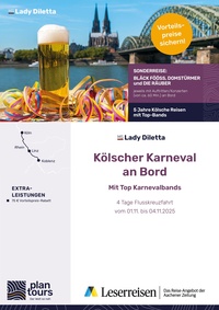 Medienhaus Aachen Prospekt - Kölscher Karneval an Bord