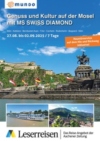Medienhaus Aachen Prospekt - Genuss und Kultur auf der Mosel