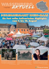Medienhaus Aachen Prospekt - Wassenberg Aktuell August 2025