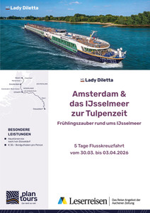 Medienhaus Aachen Prospekt - Amsterdam & das Ijsselmeer zur Tulpenzeit