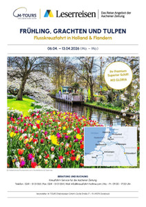 Medienhaus Aachen Prospekt - Flussreise Holland + Flandern 2026