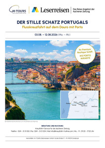 Medienhaus Aachen Prospekt - DER STILLE SCHATZ PORTUGALS