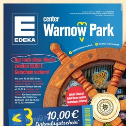 E Center Warnow Park Prospekt - Nur noch diese Woche zweiten 10,00€ Gutschein sichern!
