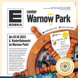 E Center Warnow Park Prospekt - Am 03.10.2023: 6. Kinderflohmarkt im Warnow Park!