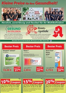 Löwen Apotheke Südharz Prospekt - Löwen-Apotheke Angebote Januar/Februar
