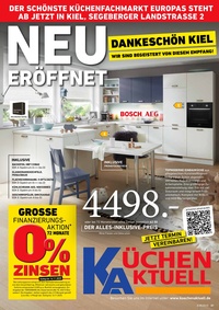 Küchen Aktuell Prospekt - Angebote ab 07.10.