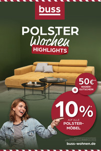 buss Prospekt - Polsterwochen Highlights