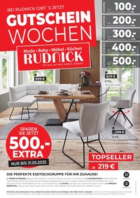 Rudnick Prospekt - Gutschein-Wochen
