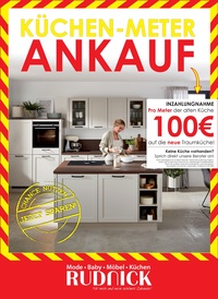 Rudnick Prospekt - Küchen -Meter Ankauf