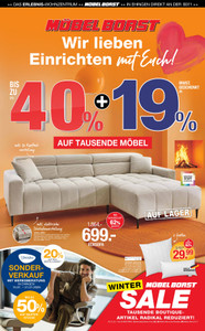 Borst Möbel Prospekt - 2026/05 | Möbel Borst | BO-03-26