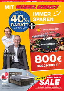 Borst Möbel Prospekt - 2026/06 | Möbel Borst | BO-06-26