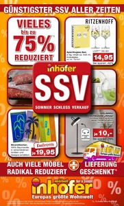 Möbel Inhofer Prospekt - 2025/28 | Möbel Inhofer | IN 19 FASO