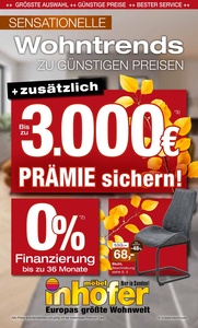 Möbel Inhofer Prospekt - 2025/39 | Inhofer IN 25 MIX
