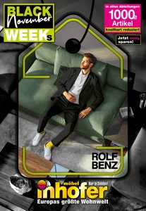 Möbel Inhofer Prospekt - Angebote ab 11.11.