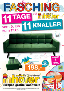 Möbel Inhofer Prospekt - Angebote ab 04.02.