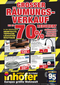 Möbel Inhofer Prospekt - Angebote ab 22.02.