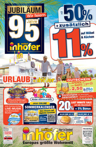 Möbel Inhofer Prospekt - Angebote ab 02.08.