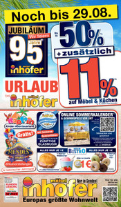 Möbel Inhofer Prospekt - Angebote ab 23.08.