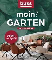 buss wohnen Prospekt - Moin Garten