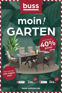 buss wohnen Prospekt - Moin! Garten