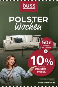 buss wohnen Prospekt - Polsterwochen