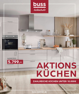 buss wohnen Prospekt - Aktions-Küchen