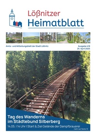 Lößnitzer Heimatblatt Prospekt - Lößnitzer Heimatblatt - Ausgabe 418