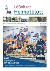 Lößnitzer Heimatblatt Prospekt - Lößnitzer Heimatblatt