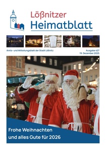 Lößnitzer Heimatblatt Prospekt - Lößnitzer Heimatblatt