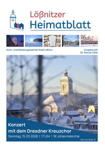 Lößnitzer Heimatblatt Prospekt - Lößnitzer Heimatblatt