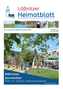 Lößnitzer Heimatblatt Prospekt - Lößnitzer Heimatblatt